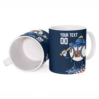 Czech Republic 2026 Baseball Custom Ceramic Mug Go Cesko Drip Style