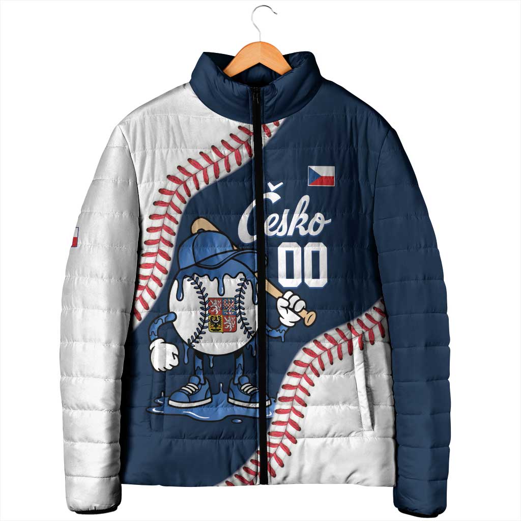 Czech Republic 2026 Baseball Custom Padded Jacket Go Cesko Drip Style