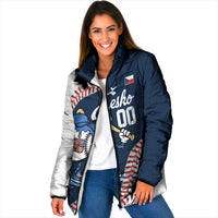 Czech Republic 2026 Baseball Custom Padded Jacket Go Cesko Drip Style