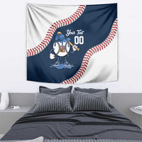 Czech Republic 2026 Baseball Custom Tapestry Go Cesko Drip Style