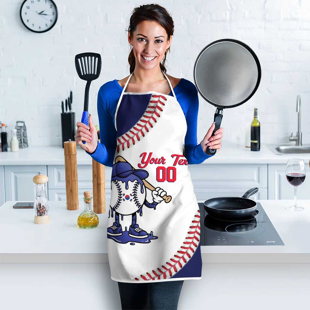 South Korea 2026 Baseball Custom Apron Go Champions Drip Style