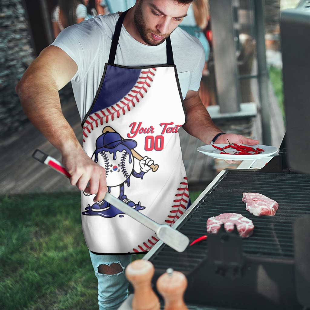 South Korea 2026 Baseball Custom Apron Go Champions Drip Style