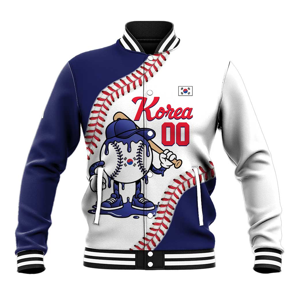 South Korea 2026 Baseball Custom Baseball Jacket Go Champions Drip Style