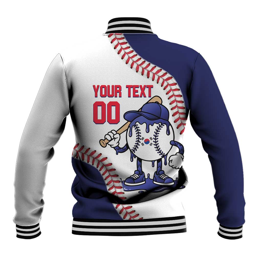 South Korea 2026 Baseball Custom Baseball Jacket Go Champions Drip Style