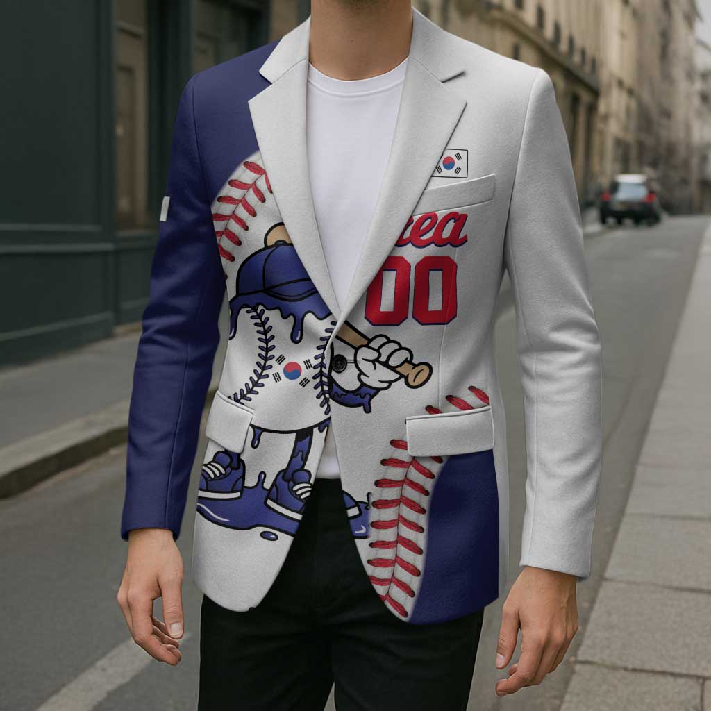 South Korea 2026 Baseball Custom Blazer Go Champions Drip Style