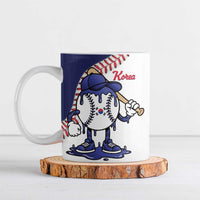 South Korea 2026 Baseball Custom Ceramic Mug Go Champions Drip Style