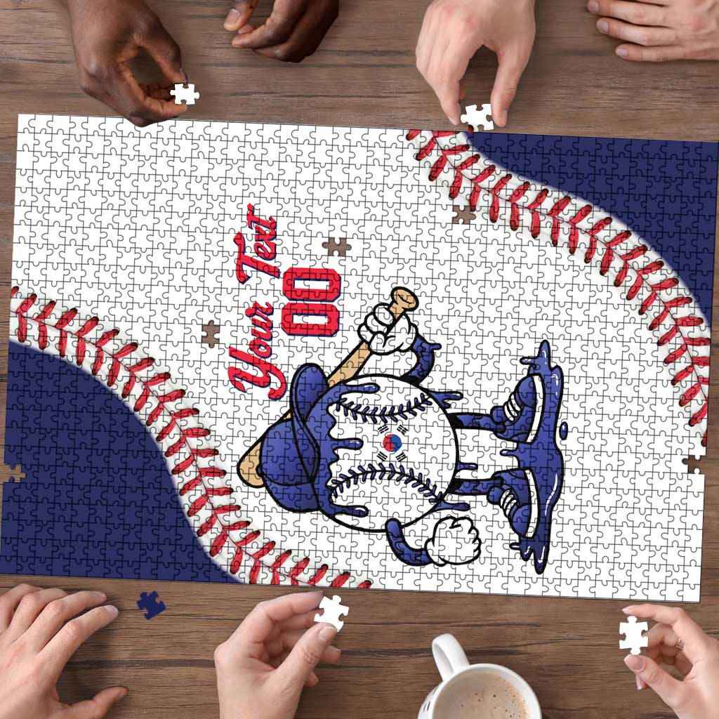 South Korea 2026 Baseball Custom Puzzle Go Champions Drip Style