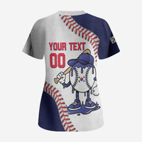 South Korea 2026 Baseball Custom Scrub Top Go Champions Drip Style