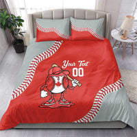 Canada 2026 Baseball Custom Bedding Set Go Champions Drip Style
