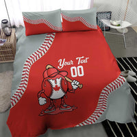 Canada 2026 Baseball Custom Bedding Set Go Champions Drip Style