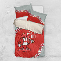 Canada 2026 Baseball Custom Bedding Set Go Champions Drip Style