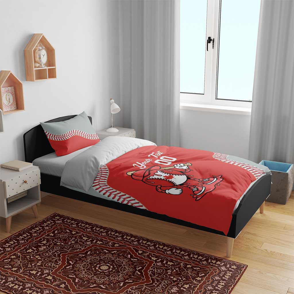 Canada 2026 Baseball Custom Bedding Set Go Champions Drip Style