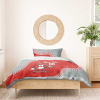 Canada 2026 Baseball Custom Bedding Set Go Champions Drip Style