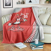 Canada 2026 Baseball Custom Blanket Go Champions Drip Style