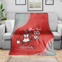 Canada 2026 Baseball Custom Blanket Go Champions Drip Style