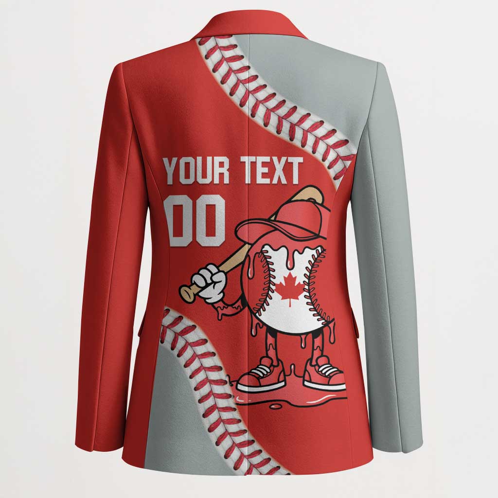 Canada 2026 Baseball Custom Blazer Go Champions Drip Style