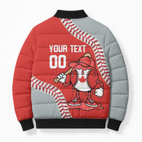 Canada 2026 Baseball Custom Bomber Puffer Jacket Go Champions Drip Style