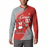 Canada 2026 Baseball Custom Button Sweatshirt Go Champions Drip Style