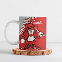 Canada 2026 Baseball Custom Ceramic Mug Go Champions Drip Style