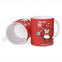 Canada 2026 Baseball Custom Ceramic Mug Go Champions Drip Style