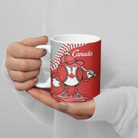 Canada 2026 Baseball Custom Ceramic Mug Go Champions Drip Style