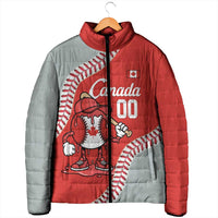 Canada 2026 Baseball Custom Padded Jacket Go Champions Drip Style