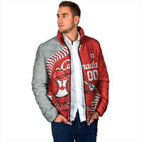 Canada 2026 Baseball Custom Padded Jacket Go Champions Drip Style