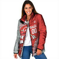 Canada 2026 Baseball Custom Padded Jacket Go Champions Drip Style
