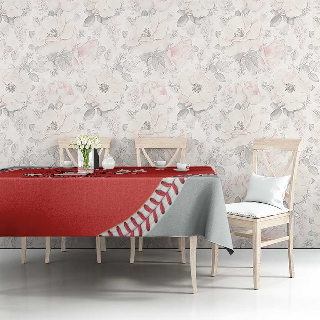 Canada 2026 Baseball Custom Tablecloth Go Champions Drip Style