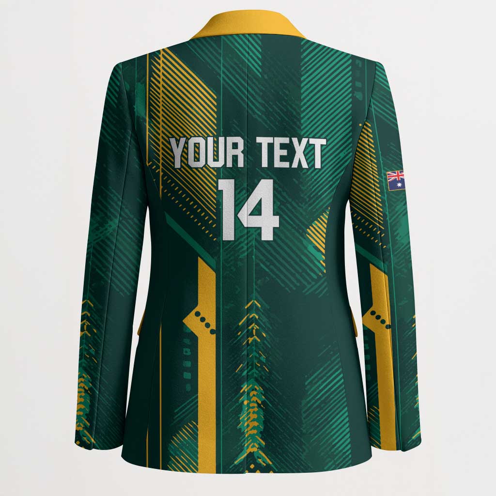 Australia Socceroos 2026 Custom Blazer Go Aussie Kangaroo National Color