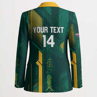 Australia Socceroos 2026 Custom Blazer Go Aussie Kangaroo National Color