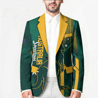Australia Socceroos 2026 Custom Blazer Go Aussie Kangaroo National Color