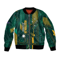 Australia Socceroos 2026 Custom Bomber Jacket Go Aussie Kangaroo National Color