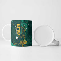 Australia Socceroos 2026 Custom Ceramic Mug Go Aussie Kangaroo National Color