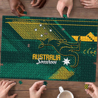 Australia Socceroos 2026 Custom Puzzle Go Aussie Kangaroo National Color