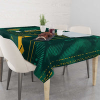 Australia Socceroos 2026 Custom Tablecloth Go Aussie Kangaroo National Color