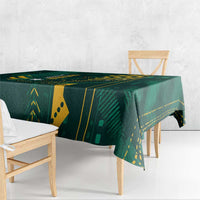 Australia Socceroos 2026 Custom Tablecloth Go Aussie Kangaroo National Color