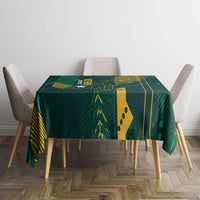 Australia Socceroos 2026 Custom Tablecloth Go Aussie Kangaroo National Color