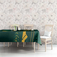 Australia Socceroos 2026 Custom Tablecloth Go Aussie Kangaroo National Color