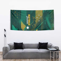 Australia Socceroos 2026 Custom Tapestry Go Aussie Kangaroo National Color