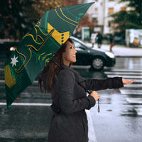 Australia Socceroos 2026 Custom Umbrella Go Aussie Kangaroo National Color