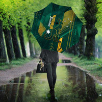 Australia Socceroos 2026 Custom Umbrella Go Aussie Kangaroo National Color