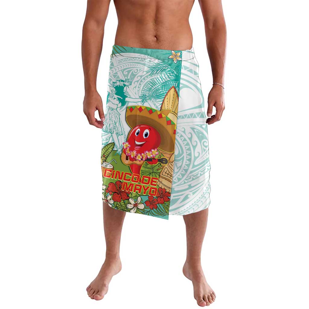 Hawaii Cinco de Mayo Lavalava Chili Pepper Hula Girl Tropical Vibes