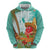 Hawaii Cinco de Mayo Zip Hoodie Chili Pepper Hula Girl Tropical Vibes