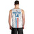 Custom Paraguay Football Men Tank Top Vamos Albirroja