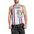 Custom Paraguay Football Men Tank Top Vamos Albirroja