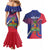 Personalised Haiti Flag Day Couples Matching Mermaid Dress and Hawaiian Shirt Lest Us Remember Our Heroes - Wonder Print Shop