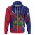 Personalised Haiti Flag Day Zip Hoodie Lest Us Remember Our Heroes - Wonder Print Shop