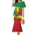 Ethiopia National Day Family Matching Mermaid Dress and Hawaiian Shirt Ethiopia Lion of Judah African Pattern