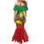 Ethiopia National Day Family Matching Mermaid Dress and Hawaiian Shirt Ethiopia Lion of Judah African Pattern